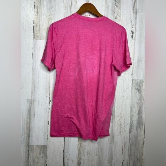 Faith Over Fear BIG ZACH RACE Women's ChairityTie Dye Top Pink White Size Medium - Picture 2 of 8